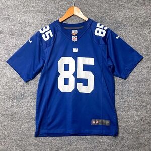 Nike New York Giants Martellus Bennett 85 Blue Football Jersey Youth Large 14-16